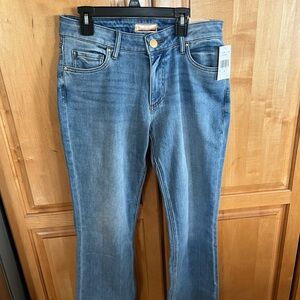 Kut from the Kloth Light Blue Cropped Bootcut Jeans
